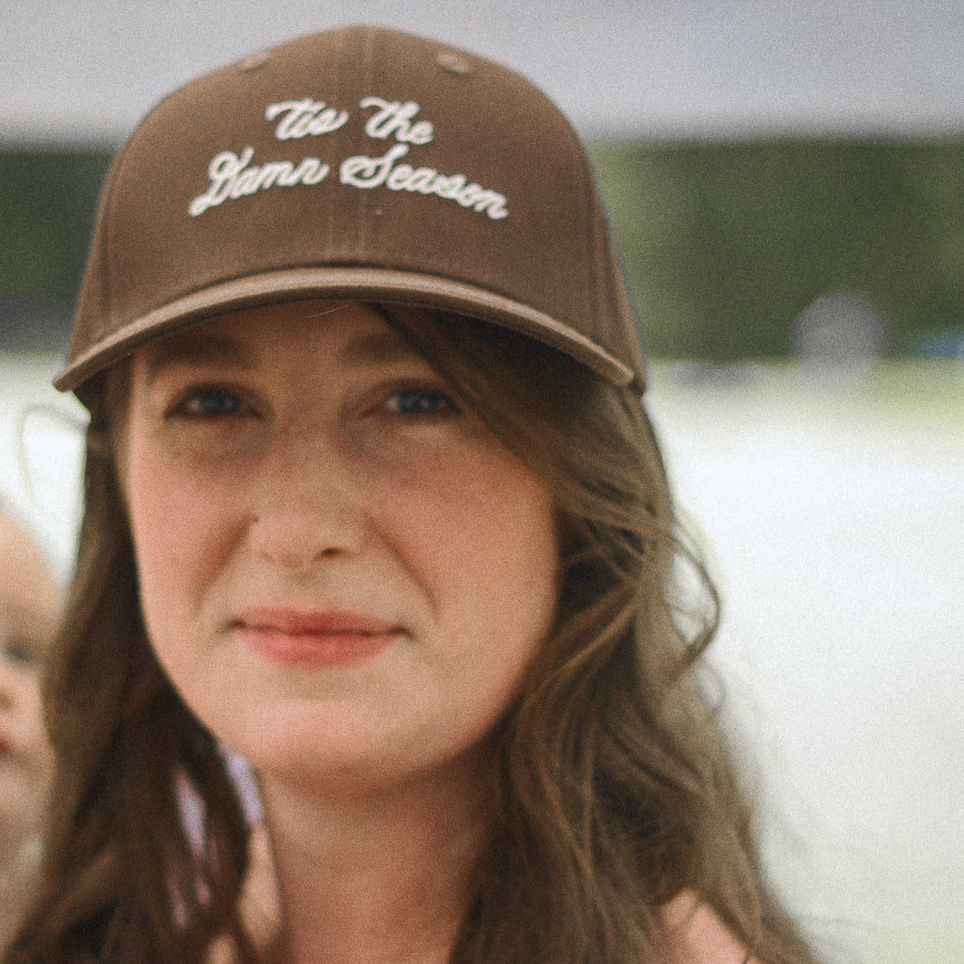 Tis The Damn Season Brown Bow Hat