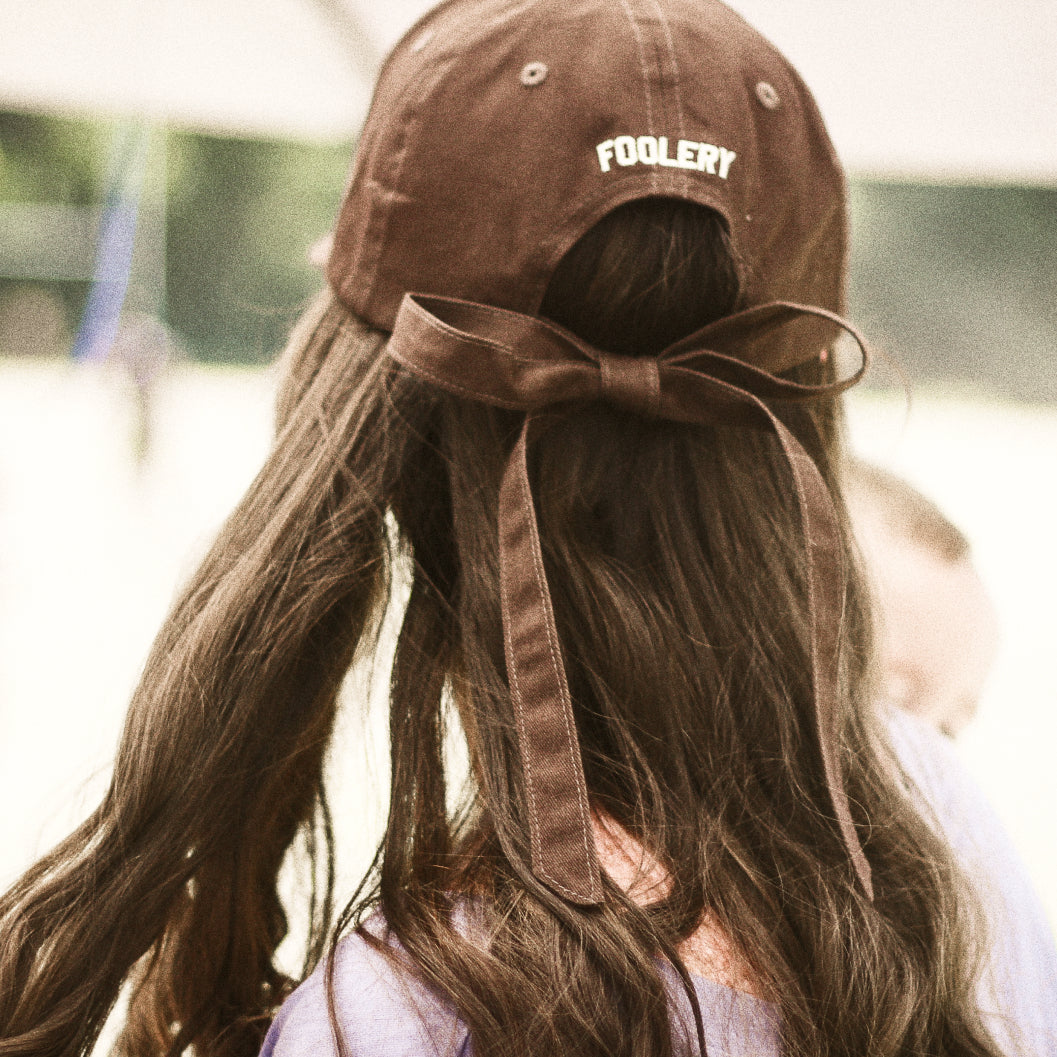 Tis The Damn Season Brown Bow Hat