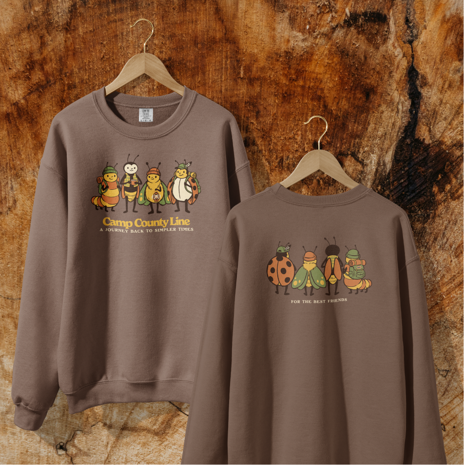 Camp County Line Lightweight Crewneck
