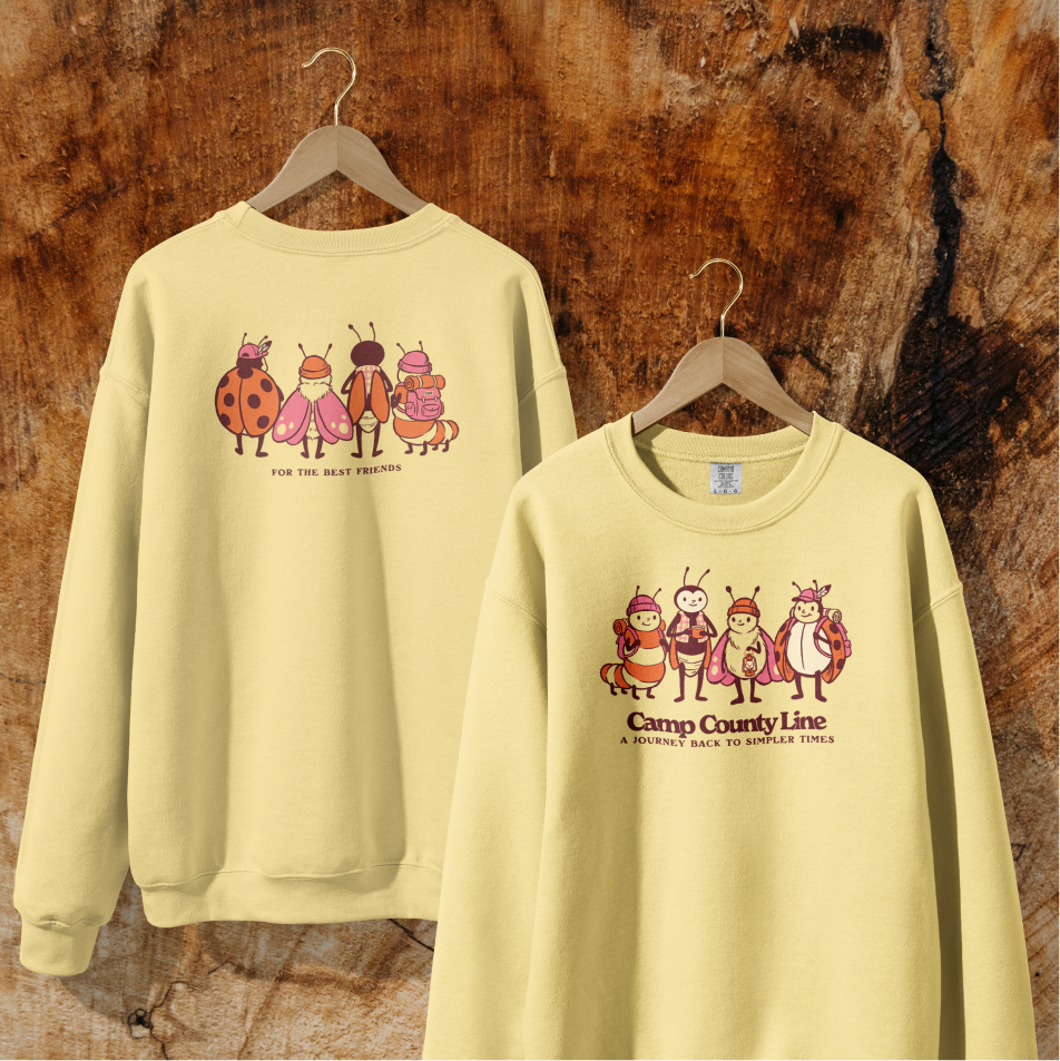 Camp County Line Lightweight Crewneck