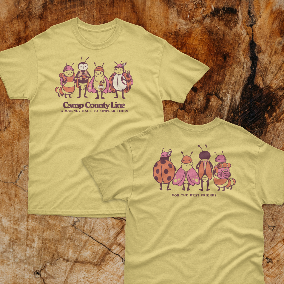 Camp County Line Tee