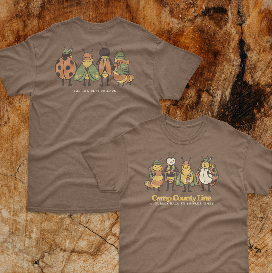 Camp County Line Tee