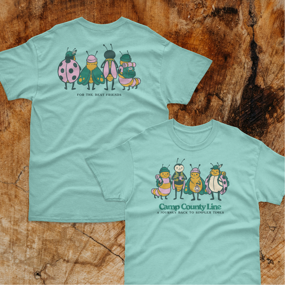 Camp County Line Tee