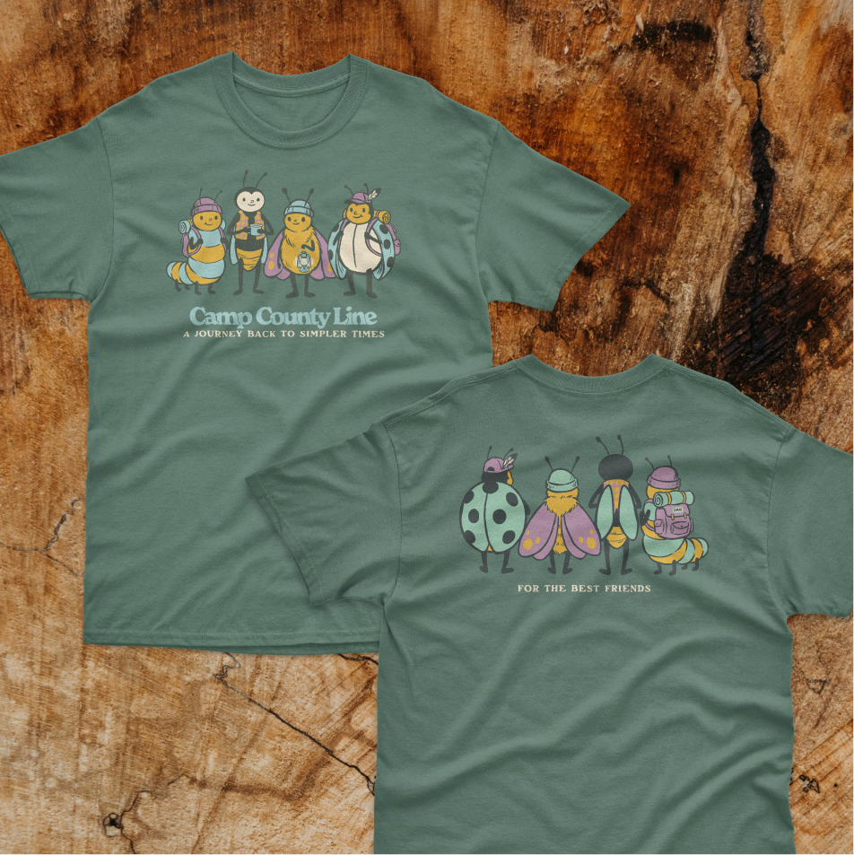 Camp County Line Tee