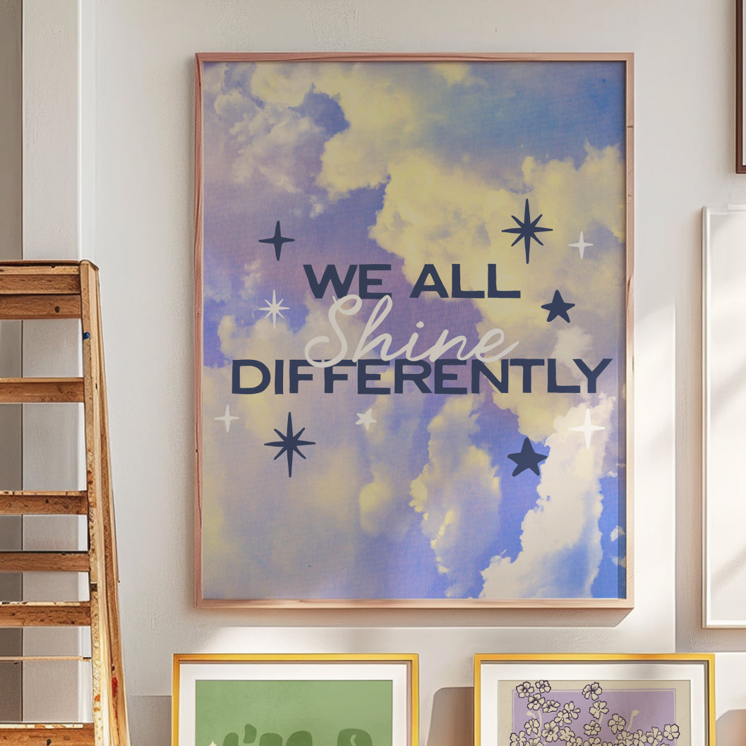 We All Shine Differently Poster