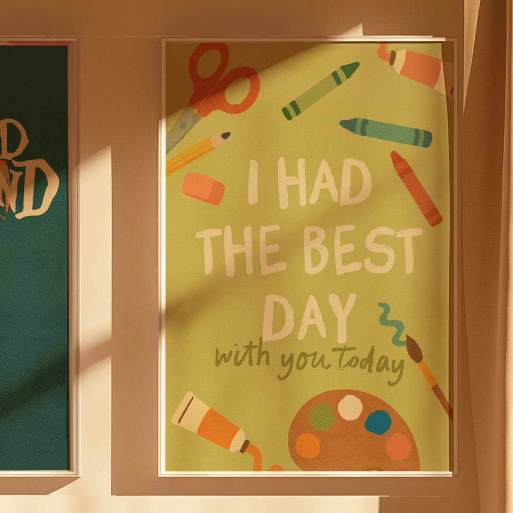 Best Day Kid's Poster