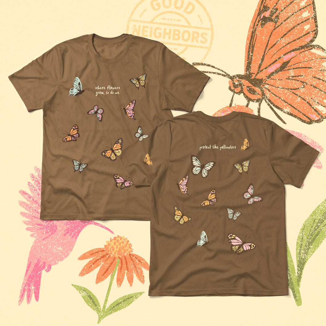 Where Flowers Grow Tee