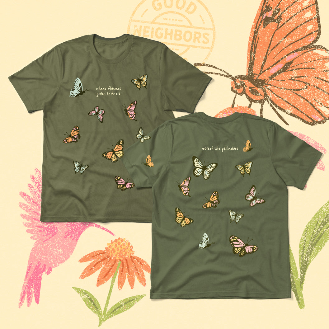 Where Flowers Grow Tee