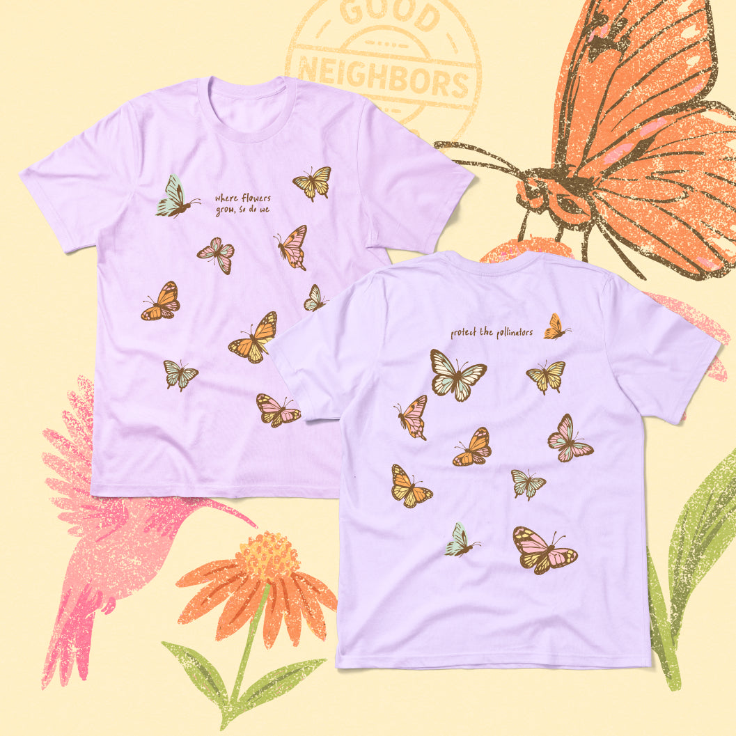 Where Flowers Grow Tee
