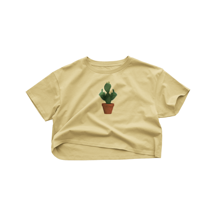 Prickly Crop Top