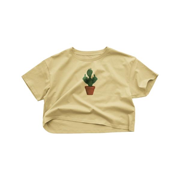 Prickly Crop Top