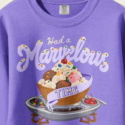 Had a Marvelous Time Sundae Crewneck print close-up