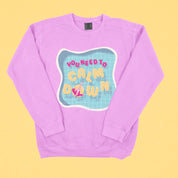 Calm Down Lightweight Crewneck