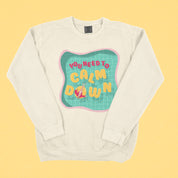 Calm Down Lightweight Crewneck