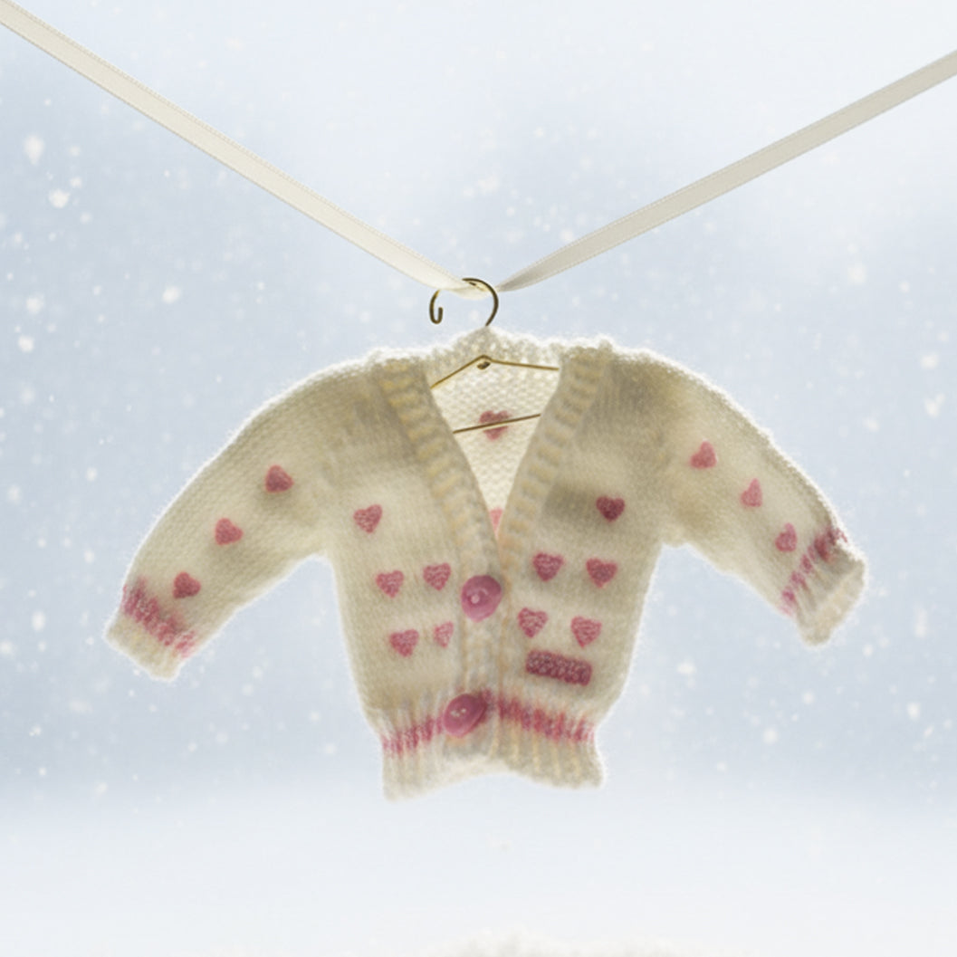 Knit Era Cardigan Ornaments