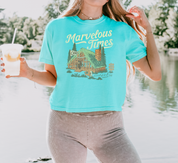 Camp Marvelous Times Crop Top