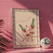 Champagne Problems Poster