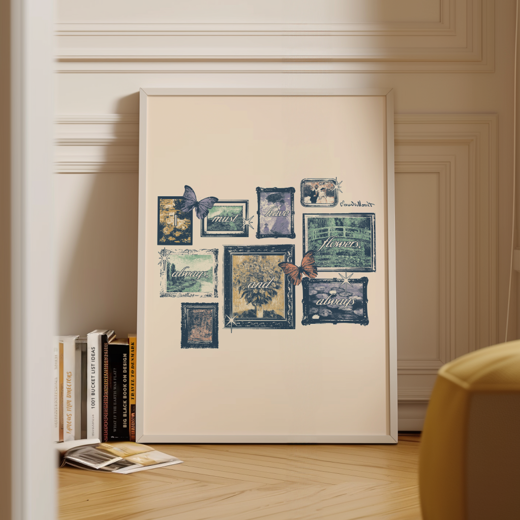 I Must Have Flowers Poster