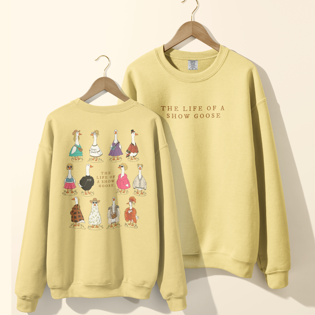 Life of a Show Goose Lightweight Crewneck