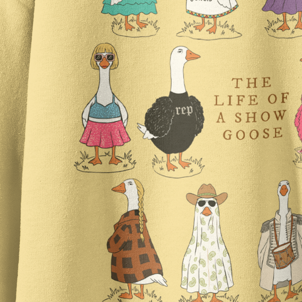 Life of a Show Goose Lightweight Crewneck