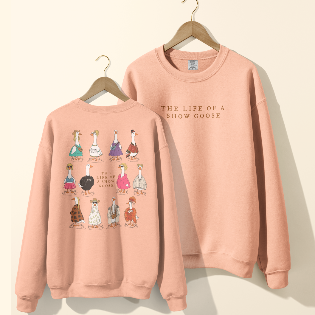 Life of a Show Goose Lightweight Crewneck