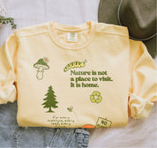 Nature is Home Lightweight Crewneck
