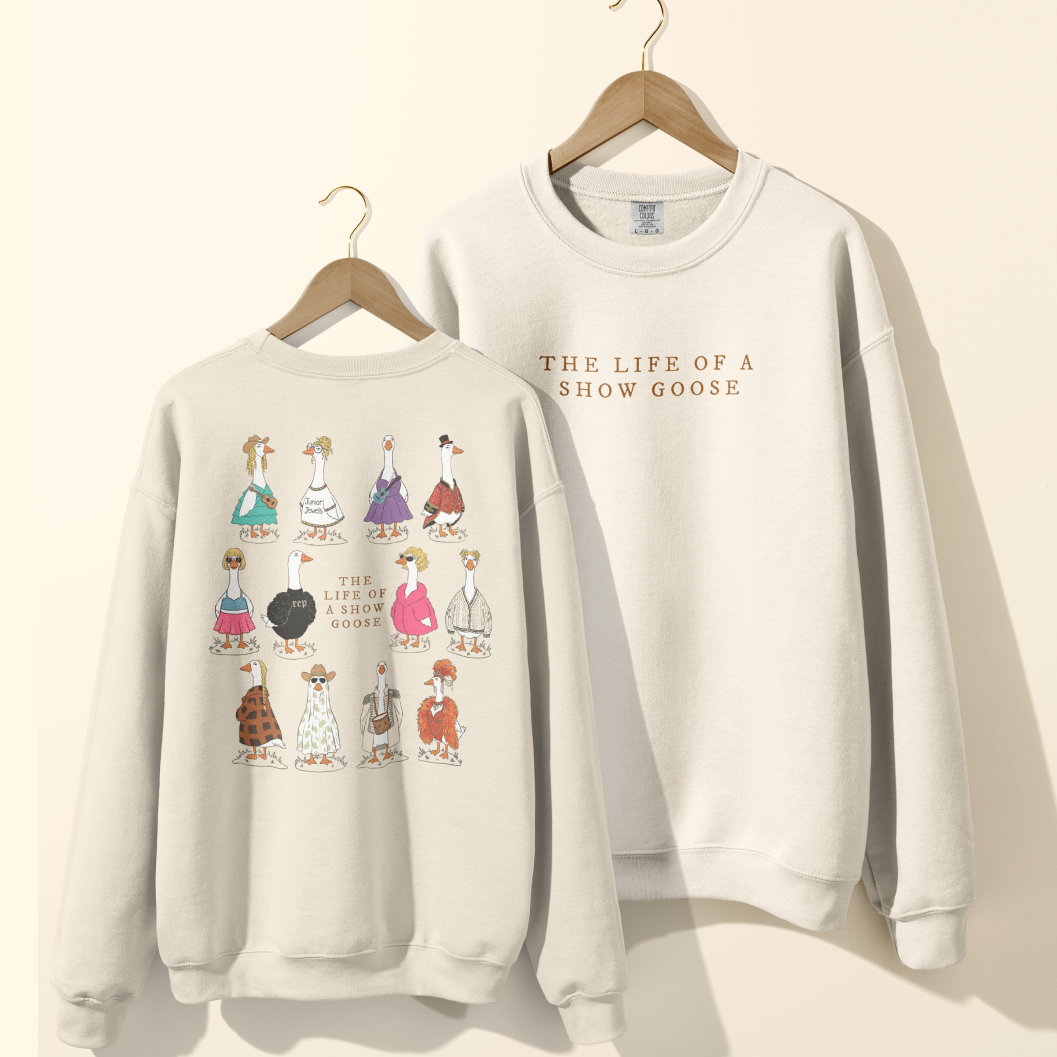 Life of a Show Goose Lightweight Crewneck