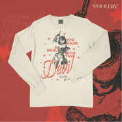 Deal With This Devil Long Sleeve Tee