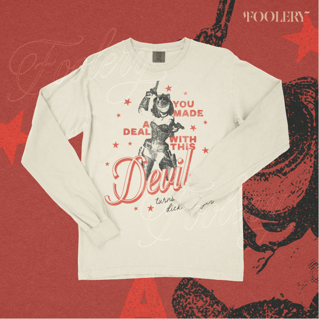Deal With This Devil Long Sleeve Tee