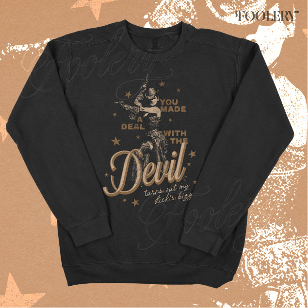 Deal With This Devil Lightweight Crewneck