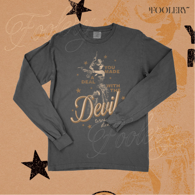 Deal With This Devil Long Sleeve Tee