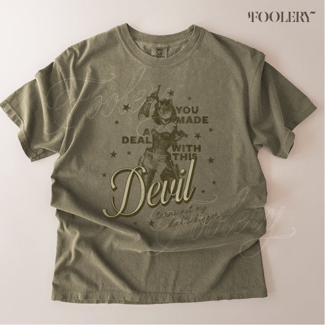 Deal With This Devil Tee