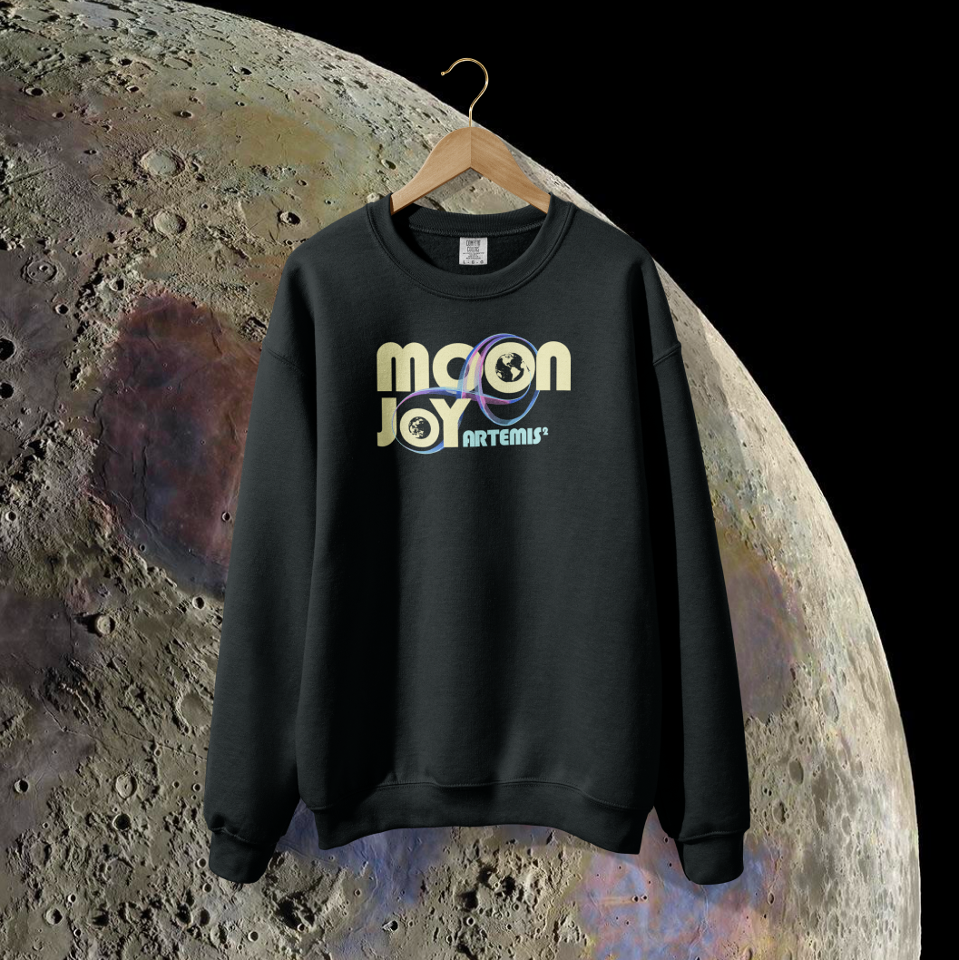 Artemis Moon Joy Lightweight Crewneck