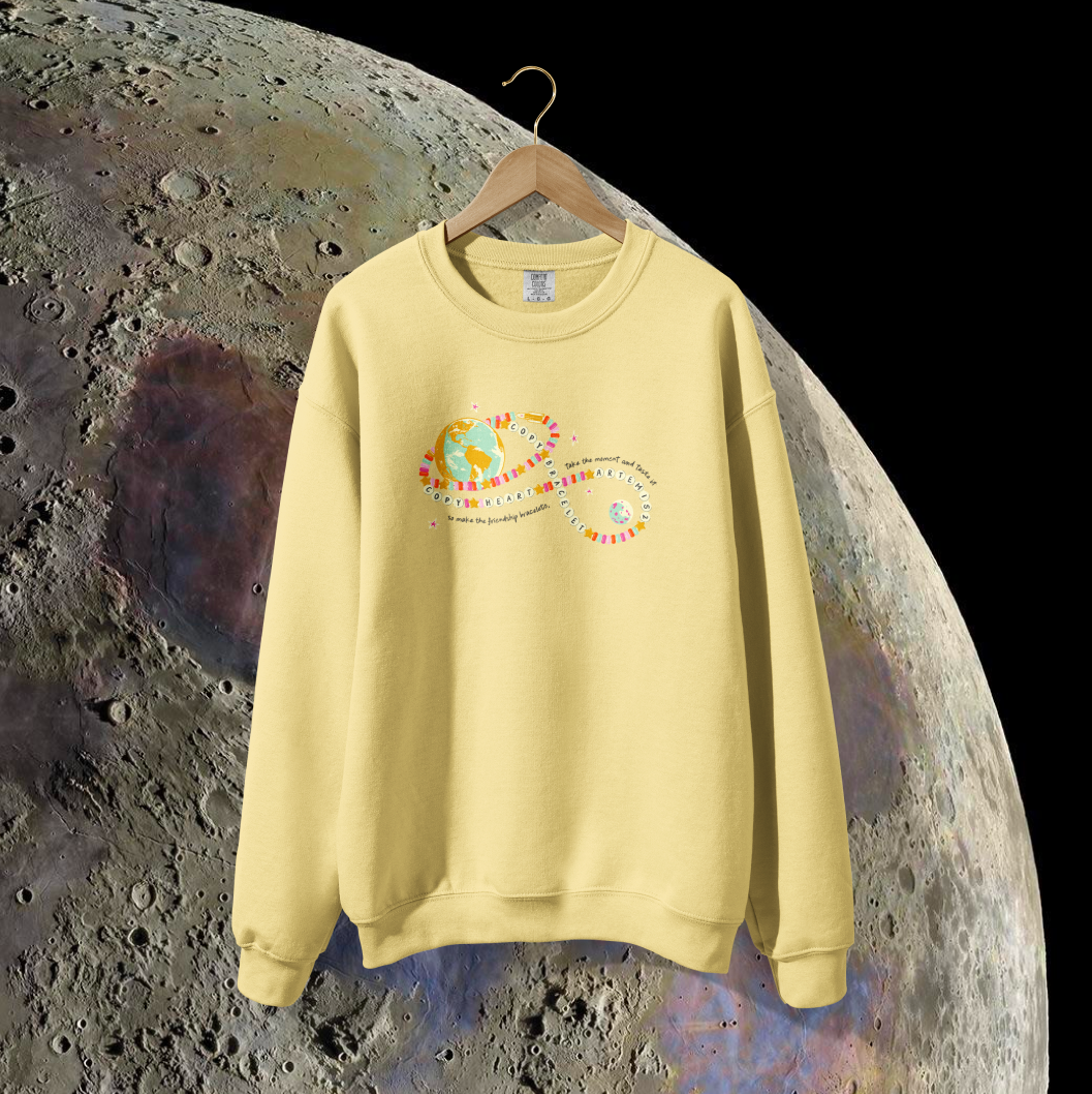 Copy Heart, Copy Bracelet Lightweight Crewneck