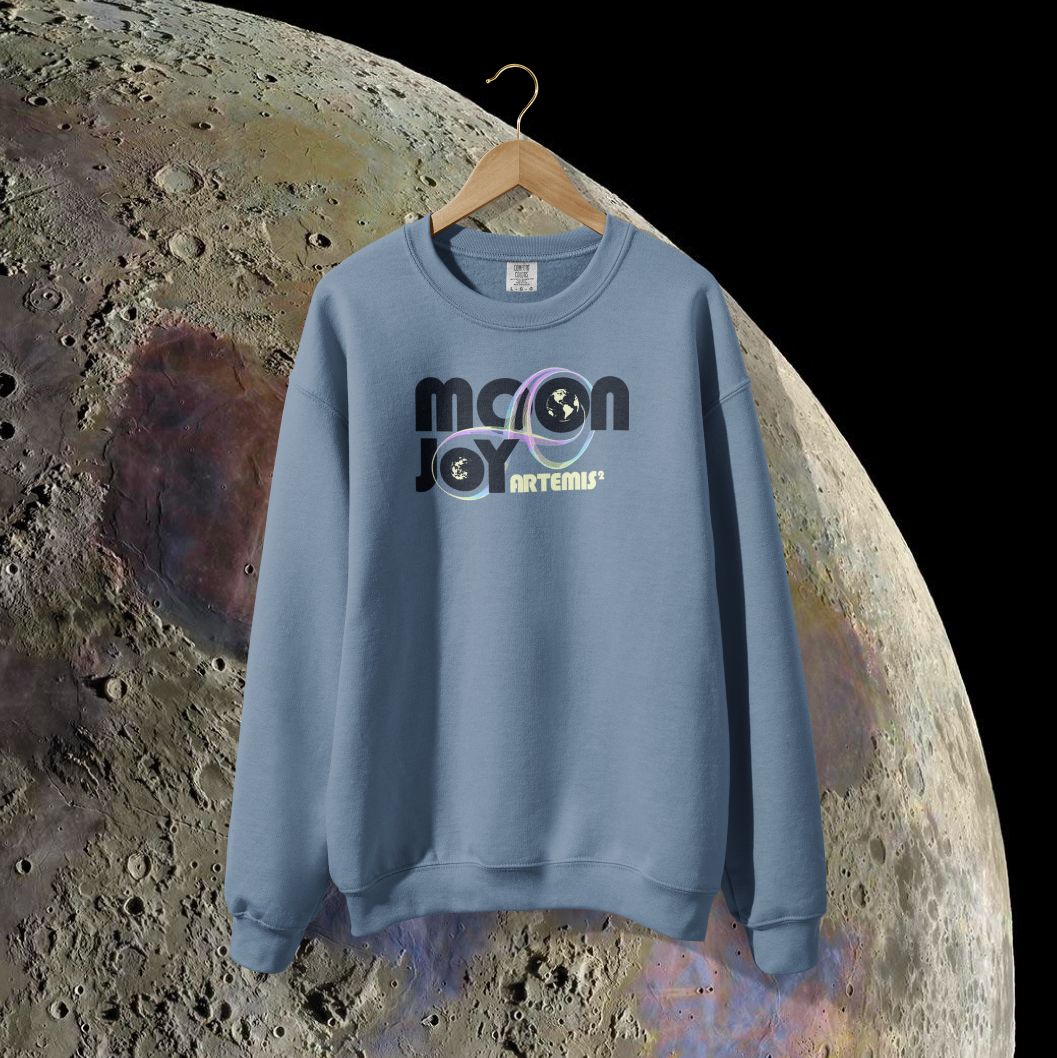 Artemis Moon Joy Lightweight Crewneck