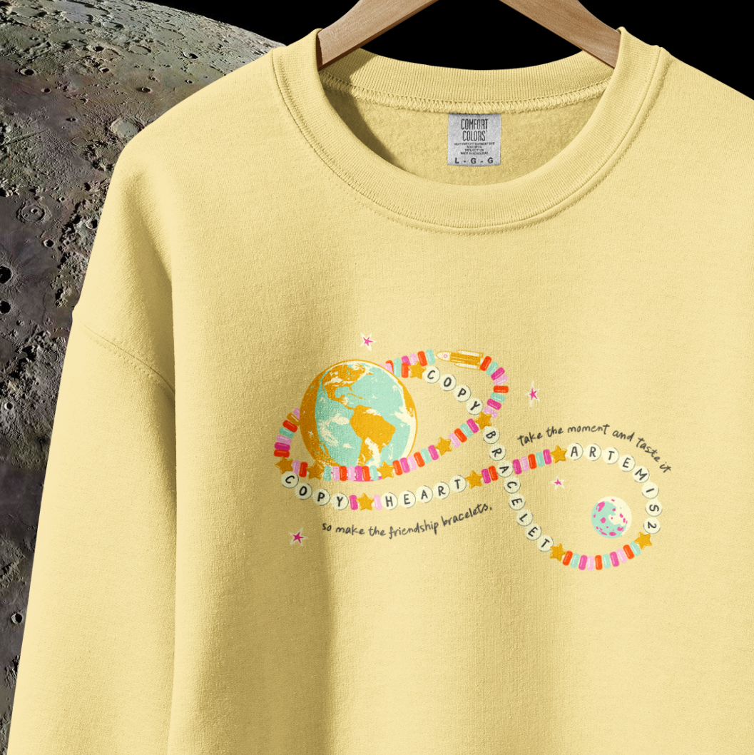 Copy Heart, Copy Bracelet Lightweight Crewneck