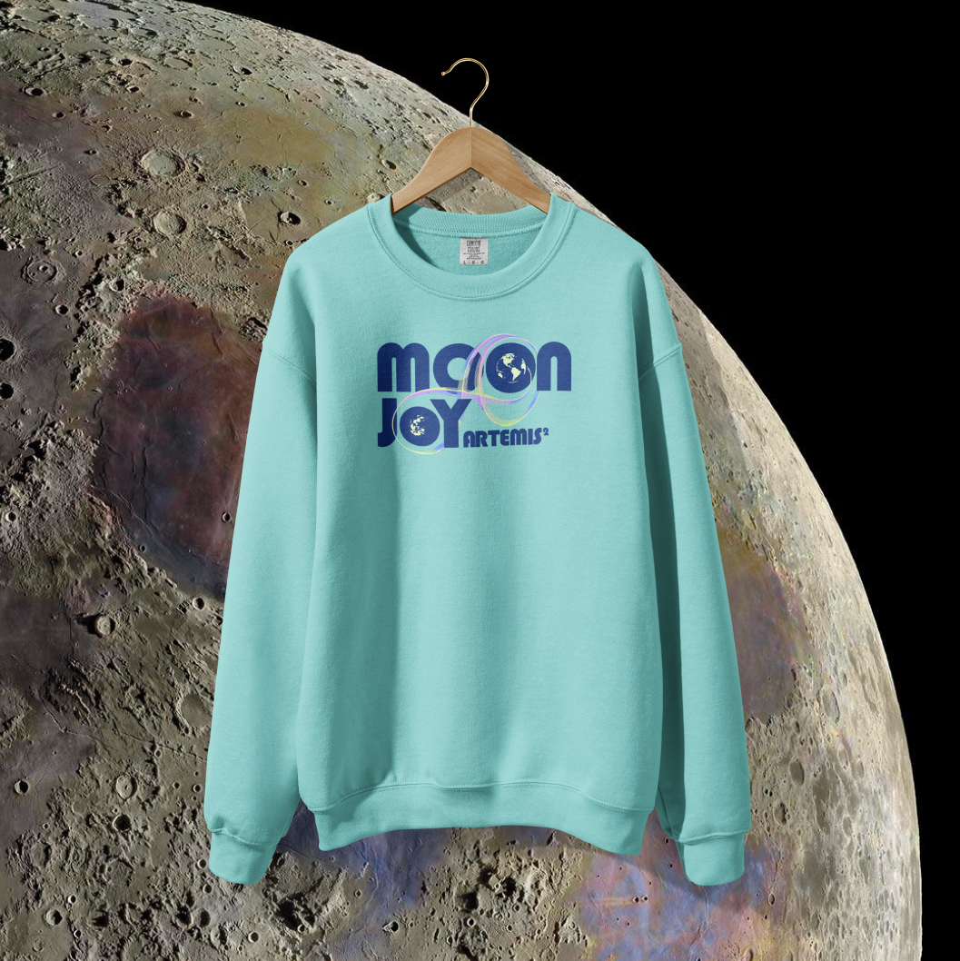 Artemis Moon Joy Lightweight Crewneck