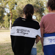 Black Game Day Classic Varsity Crewneck