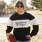 Black Game Day Classic Varsity Crewneck