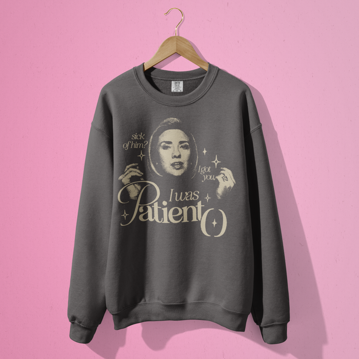 Hillary Patient Zero  Lightweight Crewneck