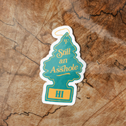 State & Provinces Assholes Sticker