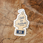 State & Provinces Assholes Sticker