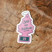 State & Provinces Assholes Sticker