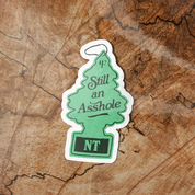 State & Provinces Assholes Sticker