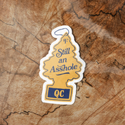 State & Provinces Assholes Sticker