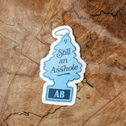 State & Provinces Assholes Sticker
