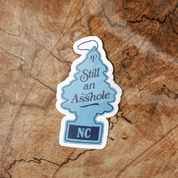 State & Provinces Assholes Sticker