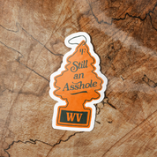 State & Provinces Assholes Sticker
