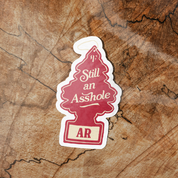 State & Provinces Assholes Sticker