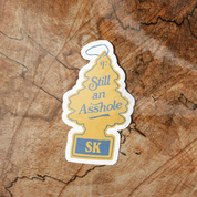 State & Provinces Assholes Sticker
